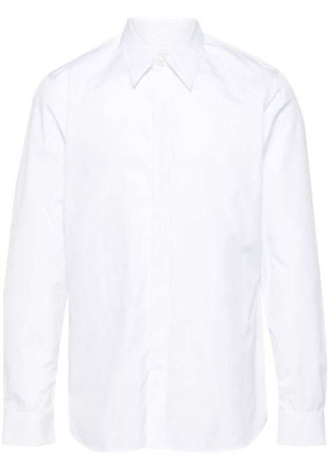 White carvies long-sleeved shirt Dries van noten - men